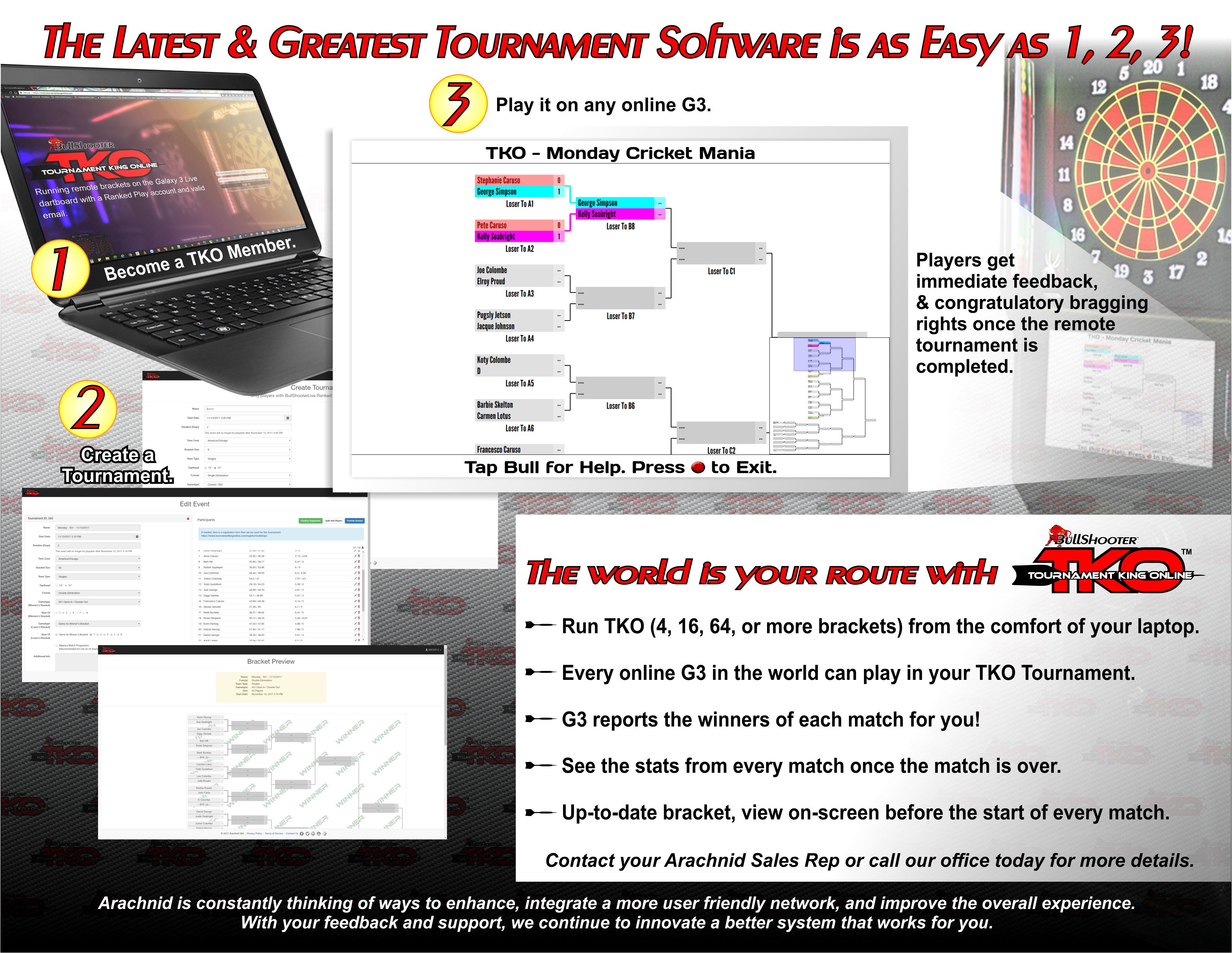 The No. 1 Tournament Software Online 